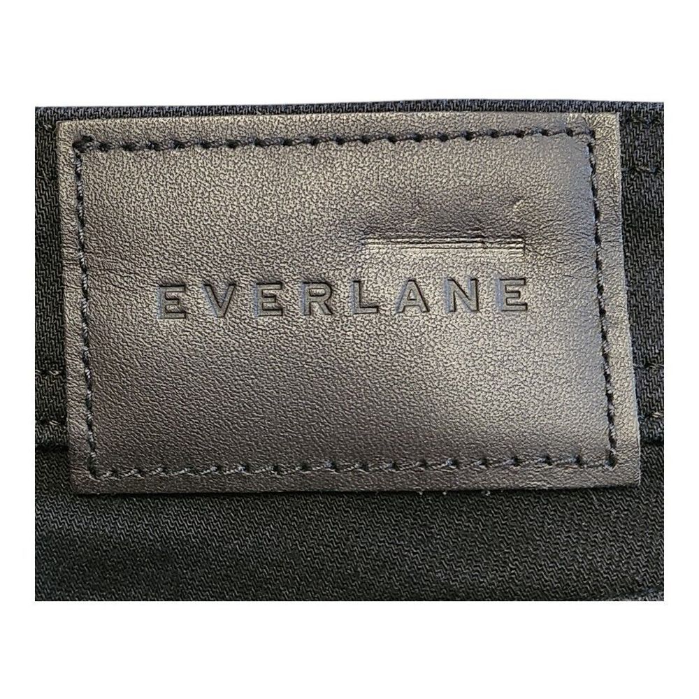 NWT Everlane The Way-High Skinny Jean Black Size 27 Grunge Organic Stretch Denim - Picture 9 of 10